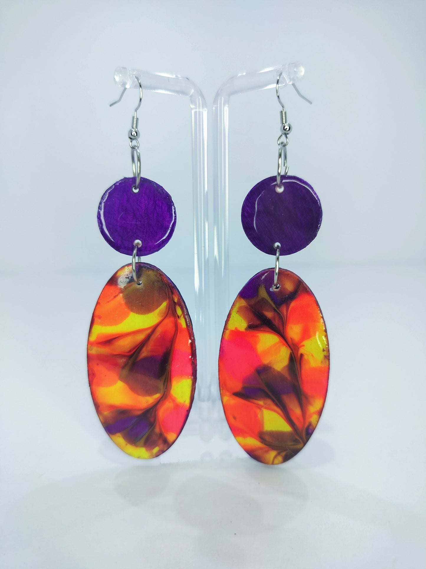 Oval Shaped Earrings