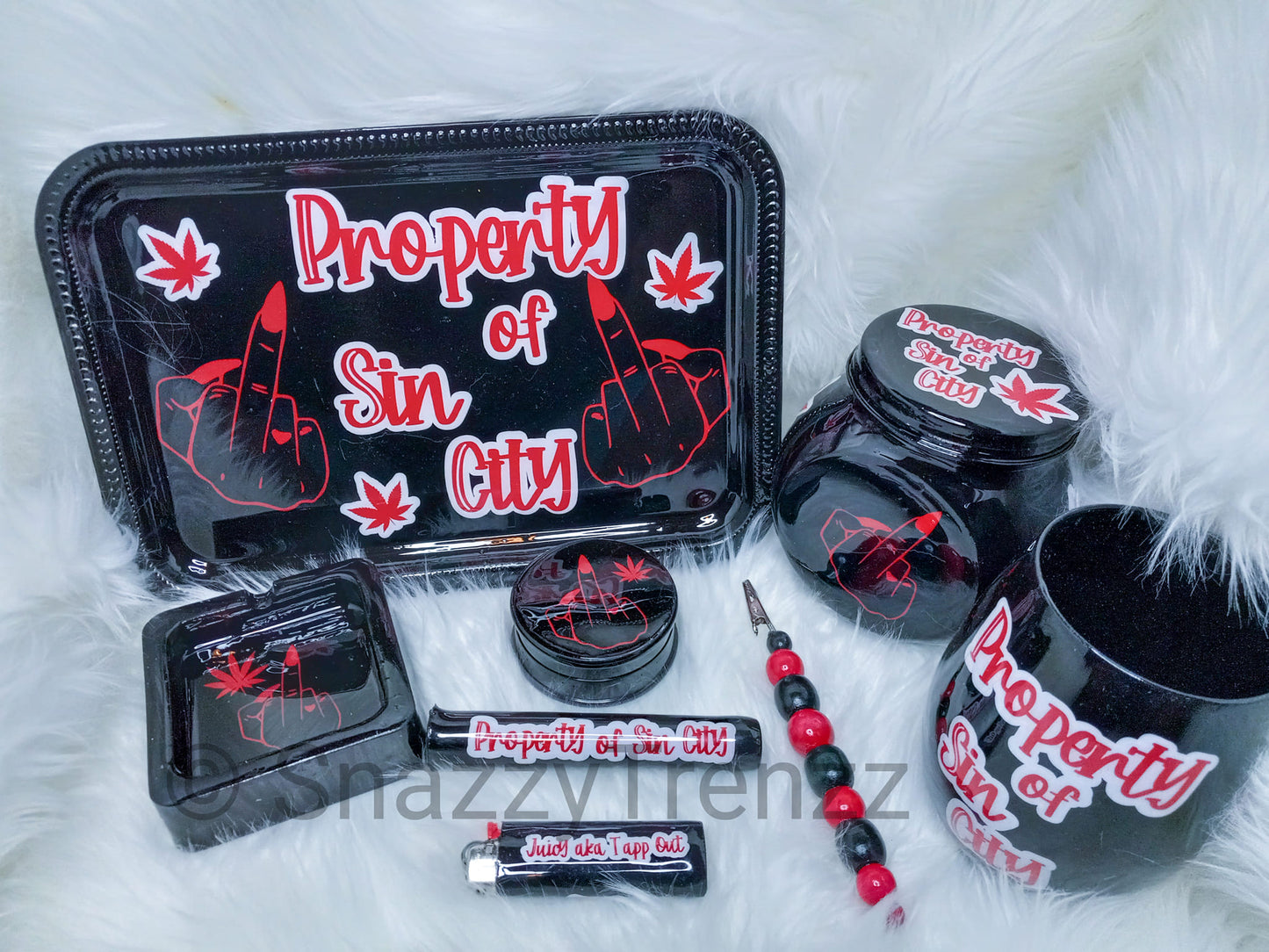 8 pc Tray Set
