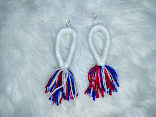 Loop Tassel Earrings