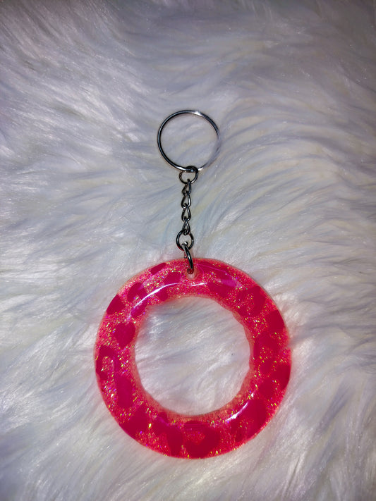 Cheetah Ring Keychain