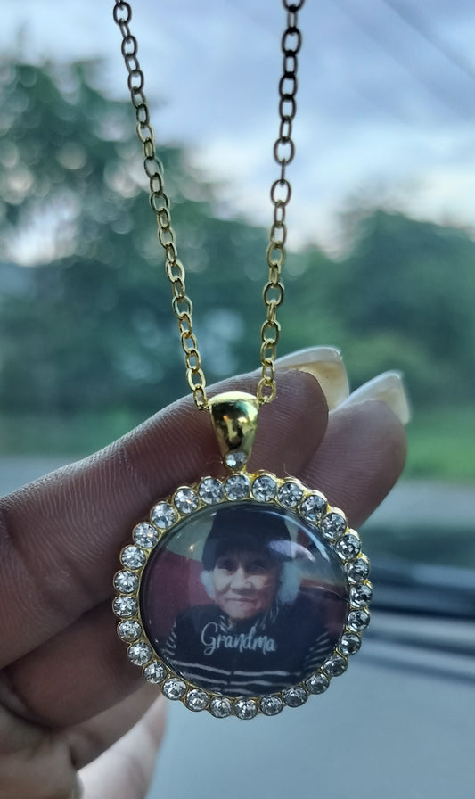 Circle Picture Pendant