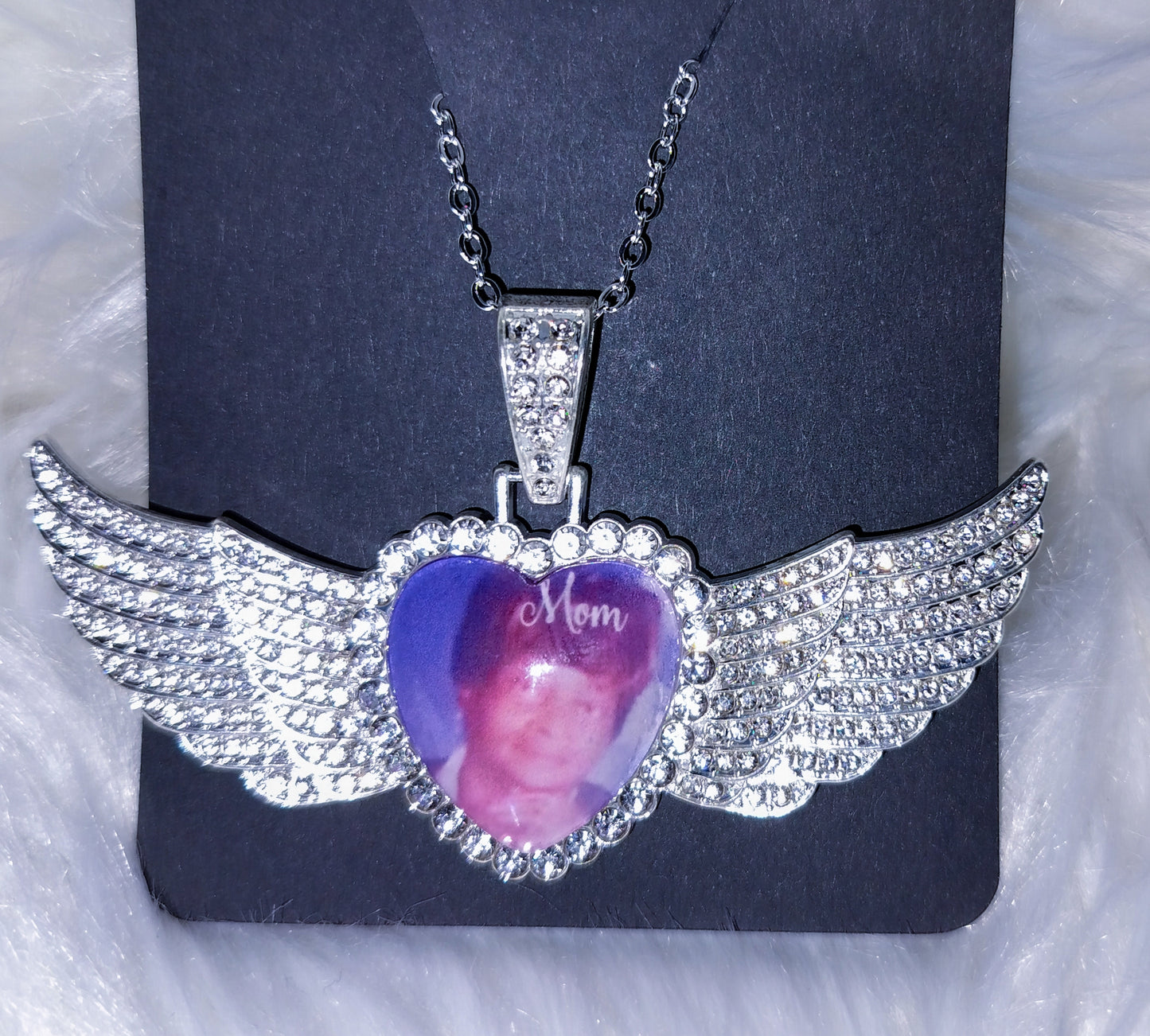 Heart Shaped Picture Pendant