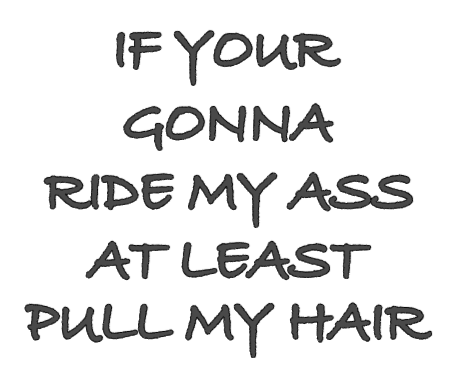 If Your Gonna...