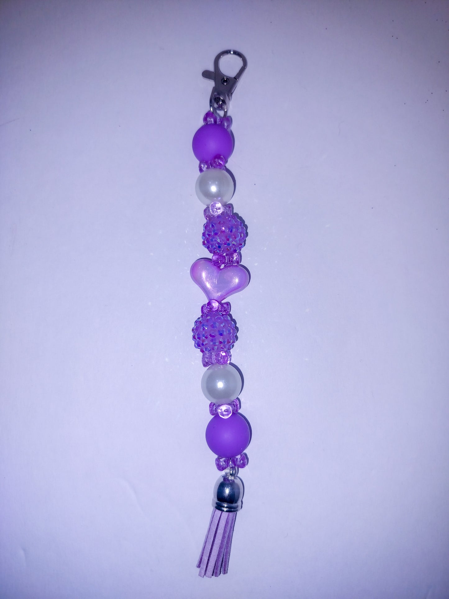 Purple Bag Charm