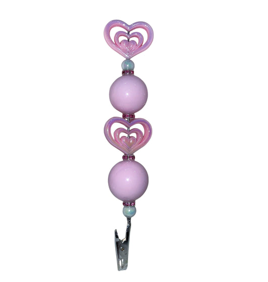 Heart Debit Card Clip