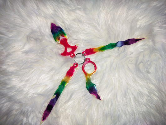4pc Self Defense Keychain
