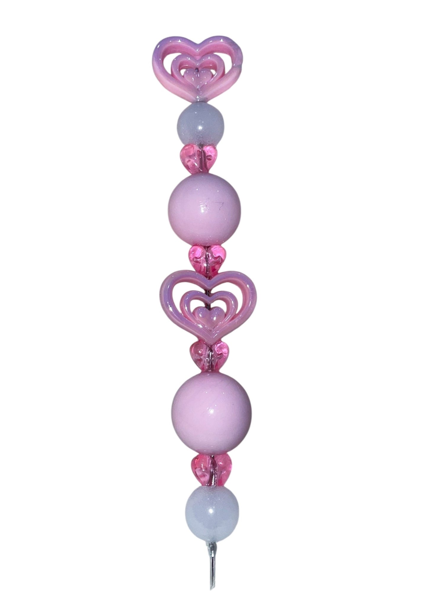 Pink Heart Pick